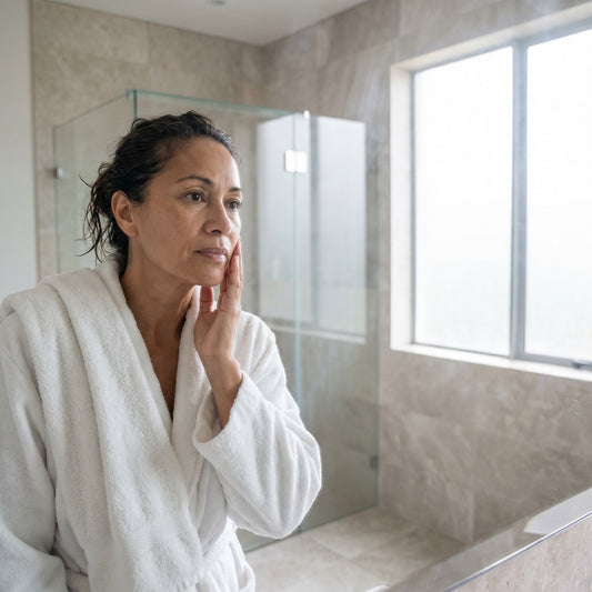 Why Your Skin Feels Dry Straight After Showering During Menopause